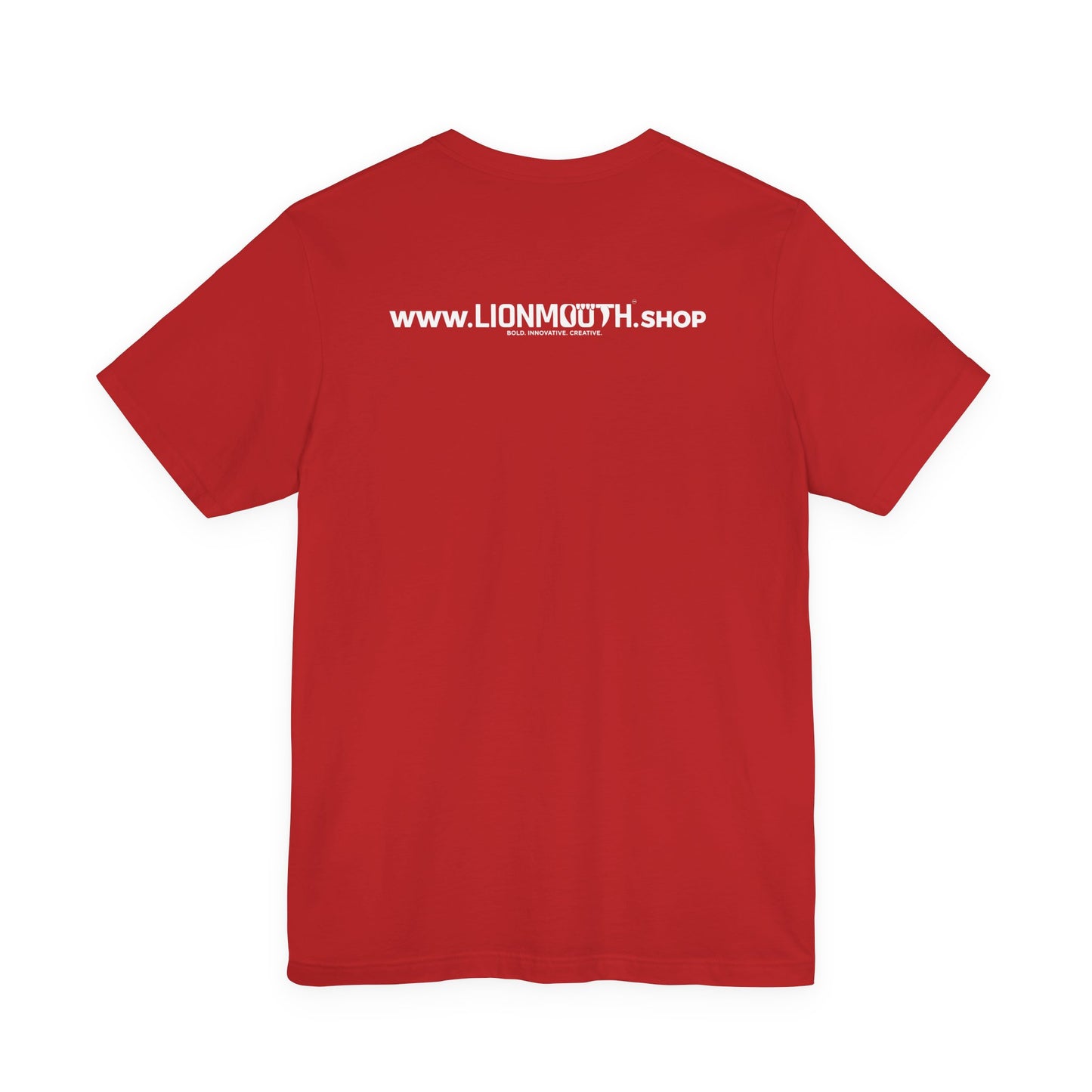 Unisex White Cross Love Message Tee