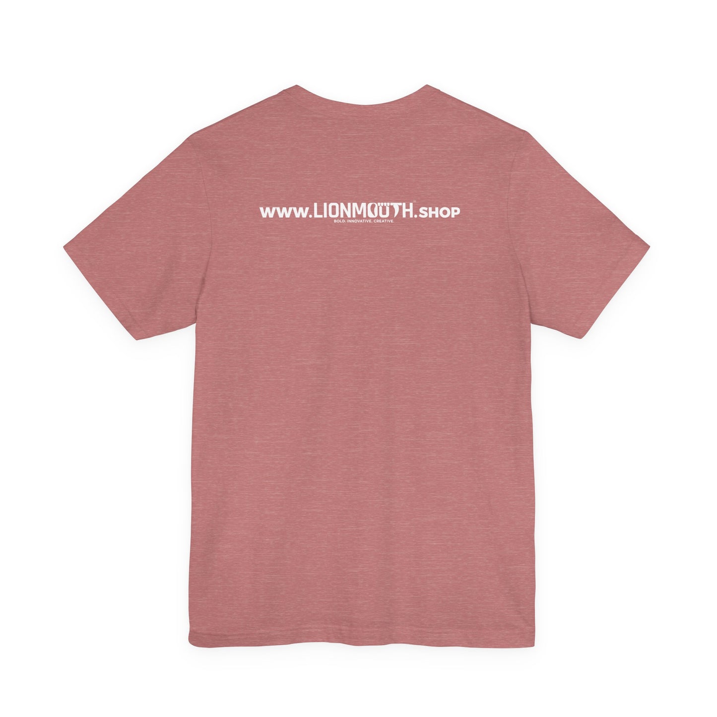 Unisex White Cross Love Message Tee