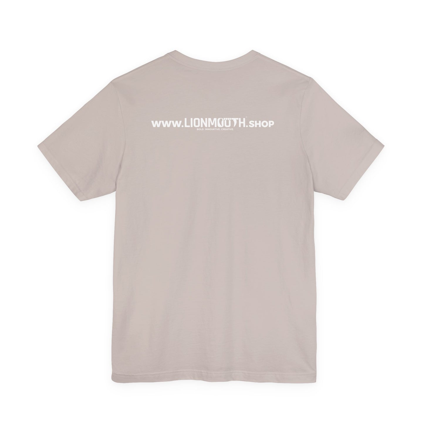 Unisex White Cross Love Message Tee