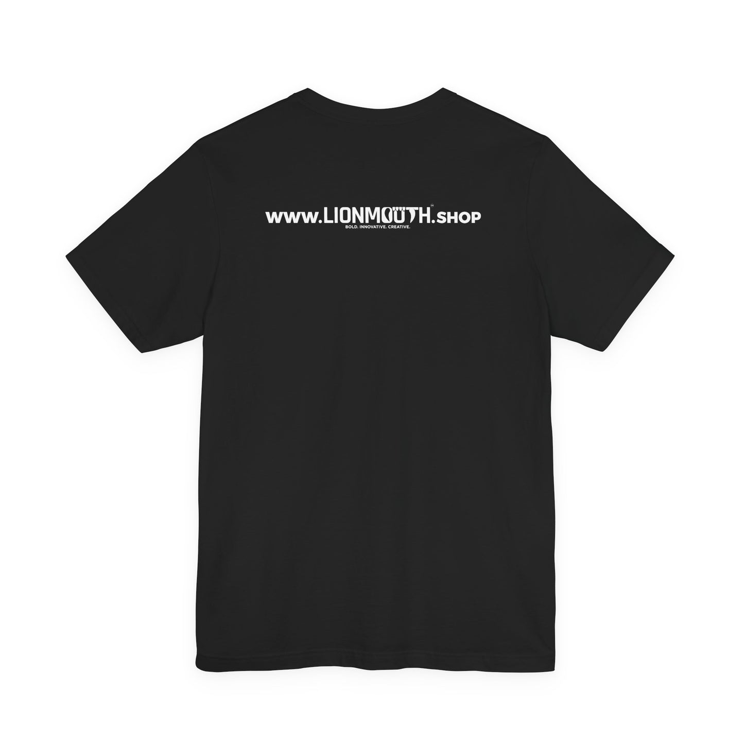 Unisex White Cross Love Message Tee