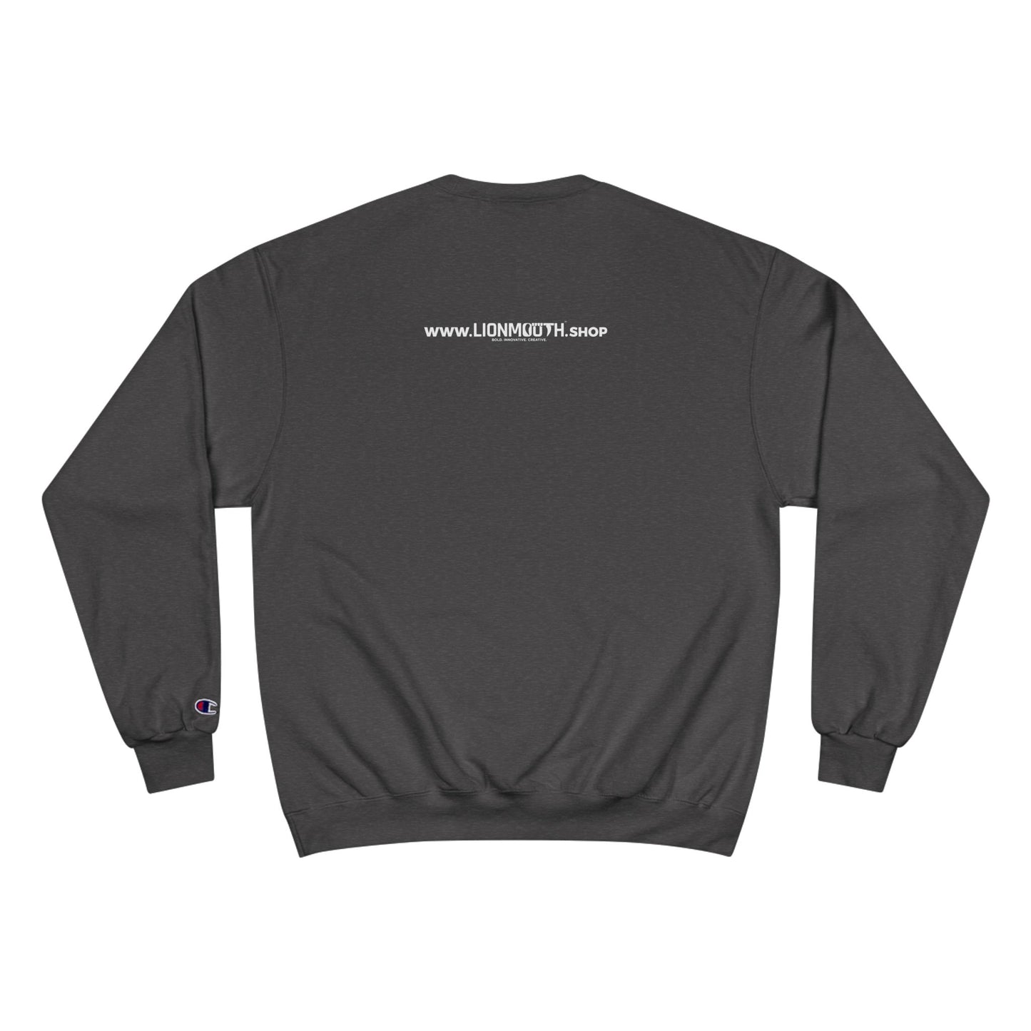 Champion Unisex - All Things Are Possible Unisex White Font Sweatshirt (Green has gold font))