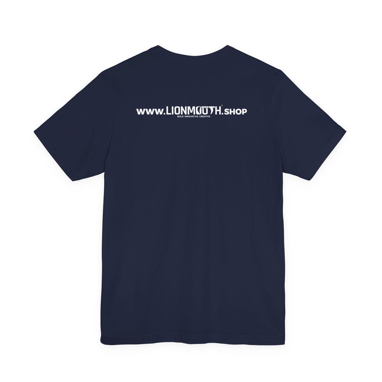 Unisex White Cross Love Message Tee