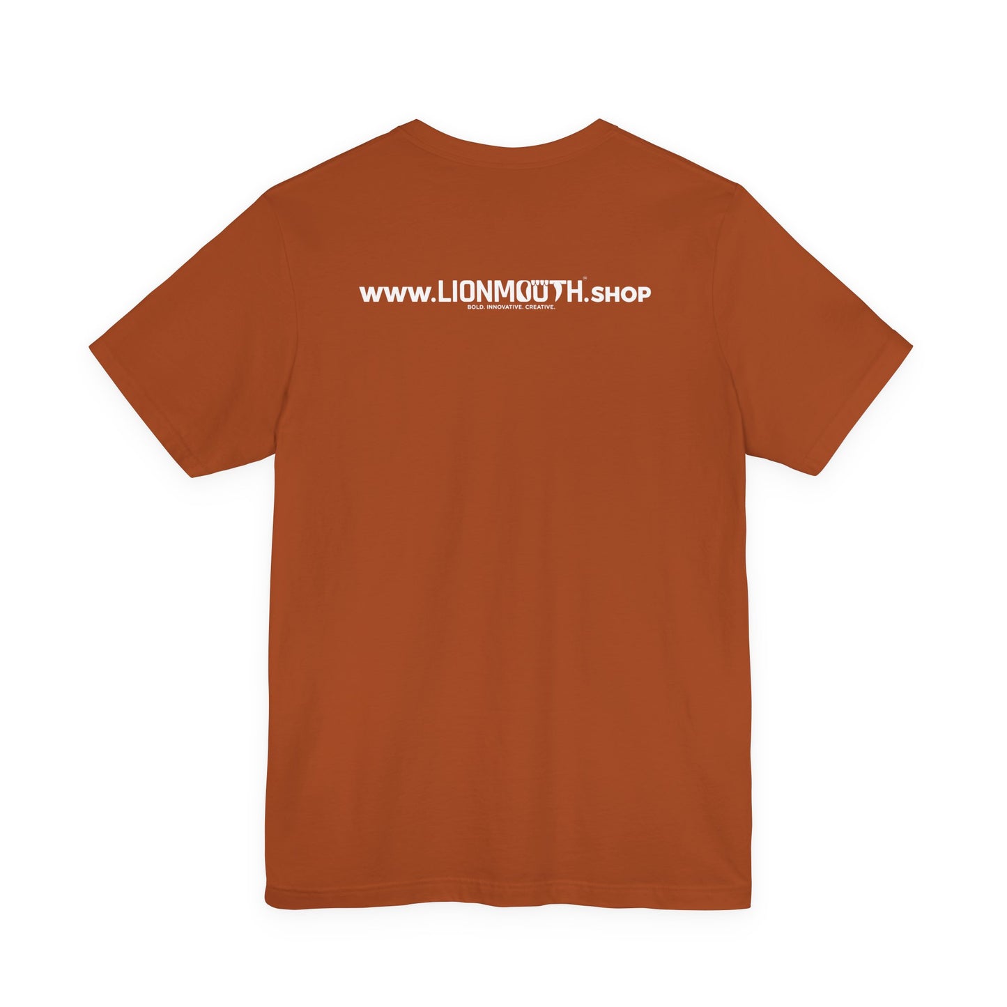 Unisex White Cross Love Message Tee