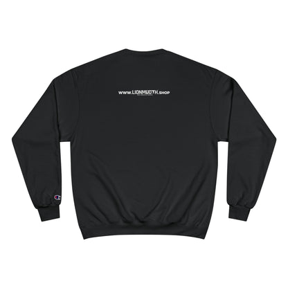 Champion Unisex -  All Things Are Possible Unisex White Font Sweatshirt  (Green has gold font))