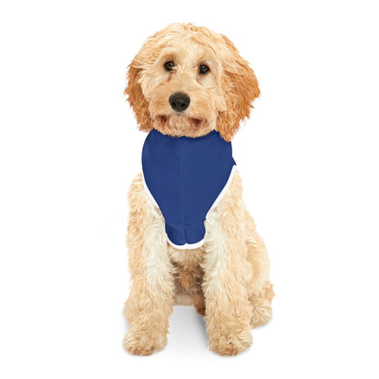 Cozy Pet Hoodie for Trendy Dogs & Cats in Blue -  in Black Font and White Font
