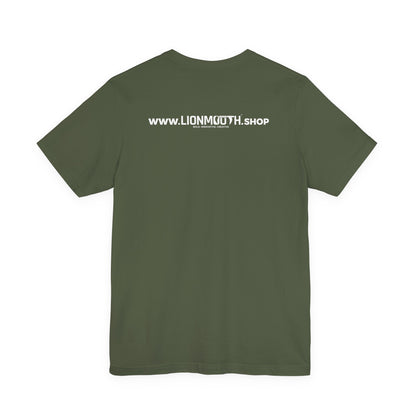 Unisex White Cross Love Message Tee