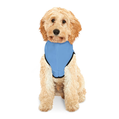 Cozy Pet Hoodie for Trendy Dogs & Cats in Blue -  in Black Font and White Font