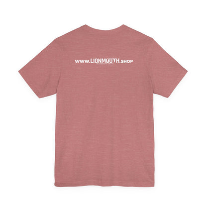 Unisex White Cross Love Message Tee