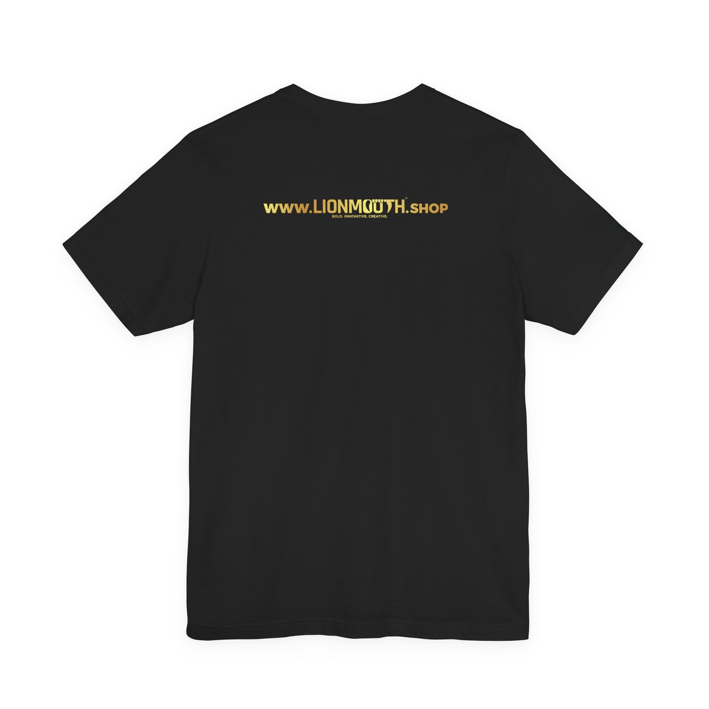 Gold Cross Love Message Tee