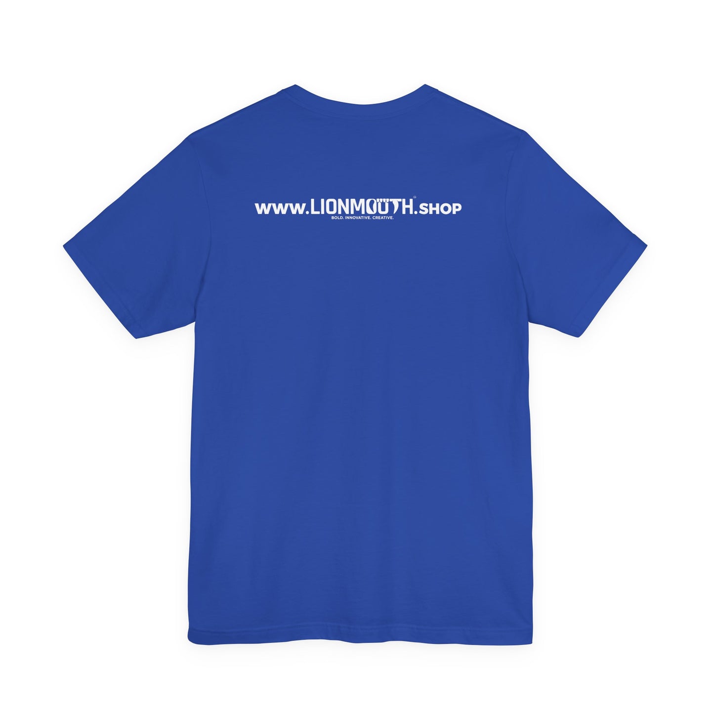 Unisex White Cross Love Message Tee