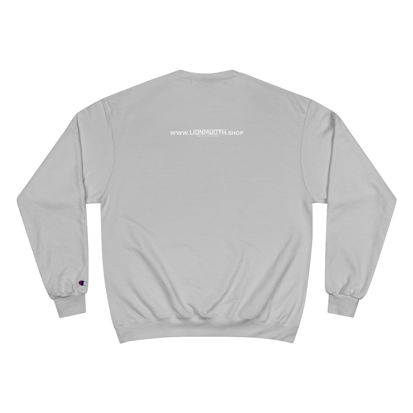 Champion Unisex -  All Things Are Possible Unisex White Font Sweatshirt  (Green has gold font))