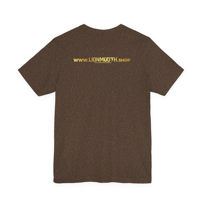Unisex Gold Cross Love Message Tee