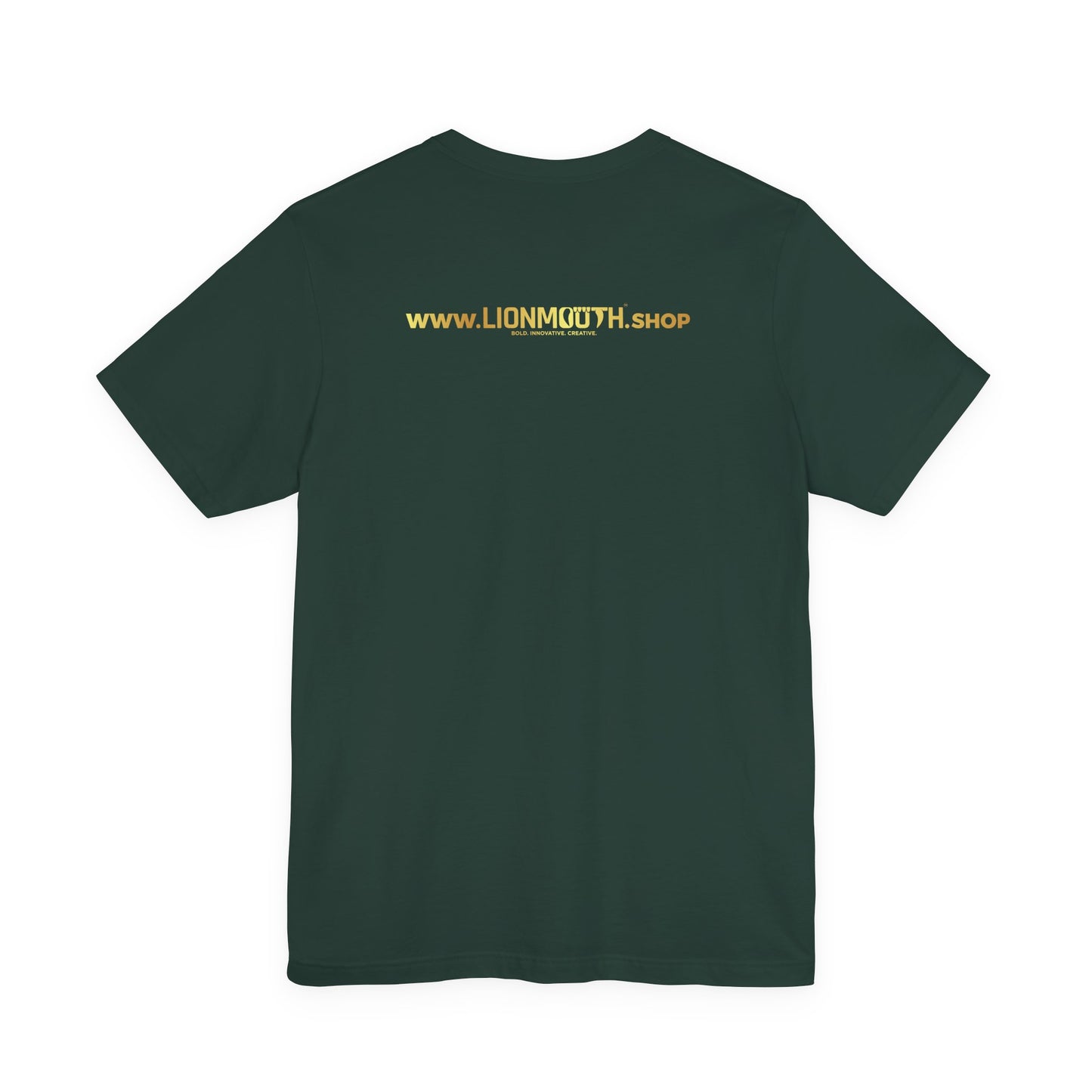 Gold Cross Love Message Tee