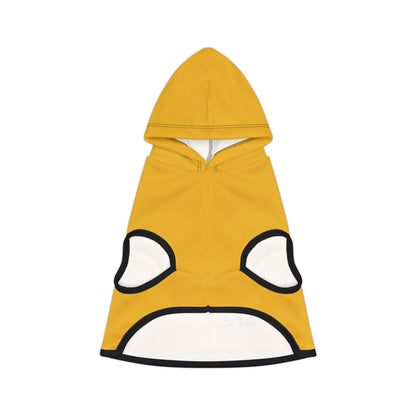 Cozy Pet Hoodie for Trendy Dogs & Cats in Yellow - in Black Font and White Font