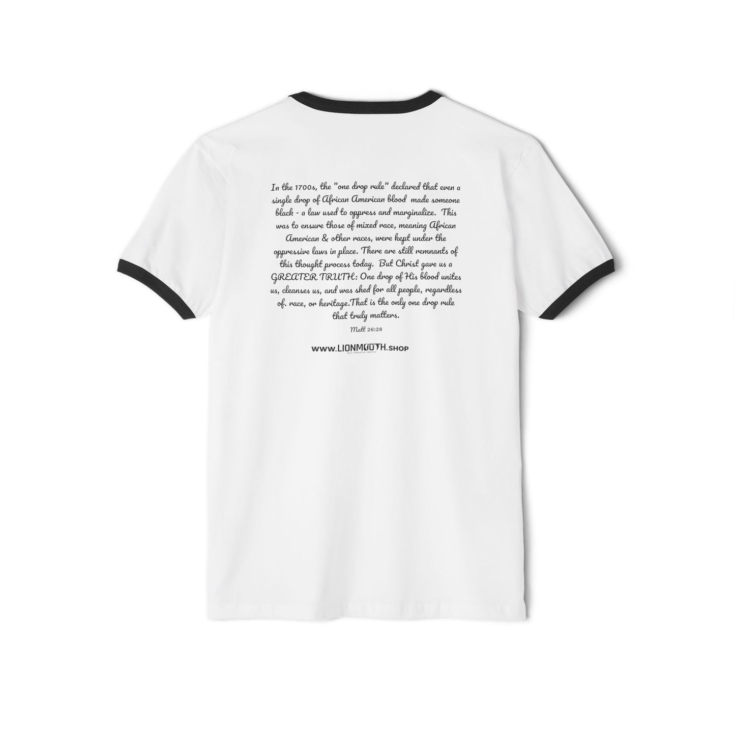 One Drop Multi Color Unisex Tee